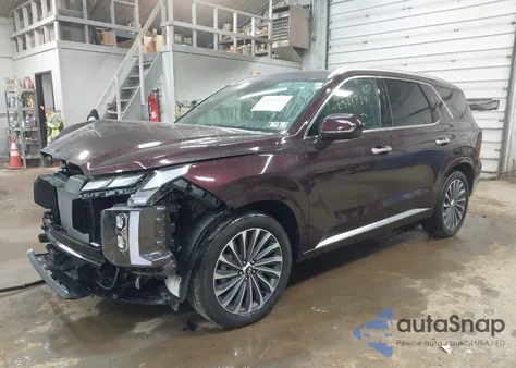 2024 Hyundai Palisade Calligraphy из США, поврежденный, VIN KM8R7DGE9RU768864